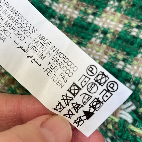 NWT Zara sleeveless textured pinafore dress - Picture 12 of 12